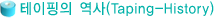 Å×ÀÌÇÎÀÇ ¿ª»ç(Taping-History)